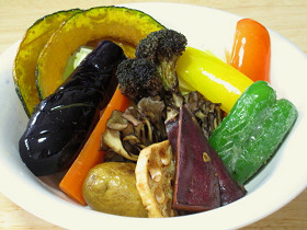 野菜の素揚げ方法